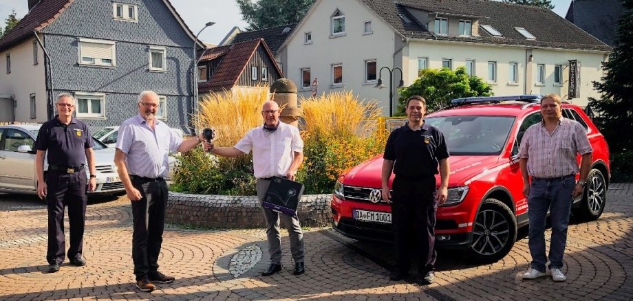 Übergabe Wärmebildkamera